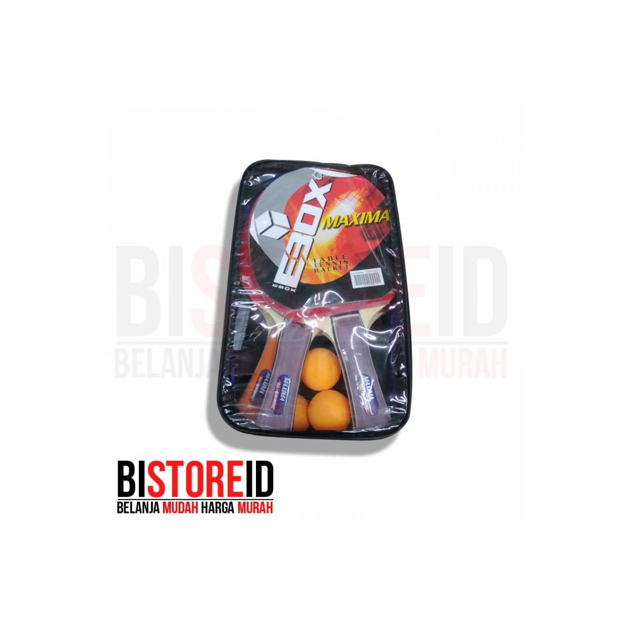 Promo mantap Raket Tenis Meja Pingpong Ebox isi 4 set