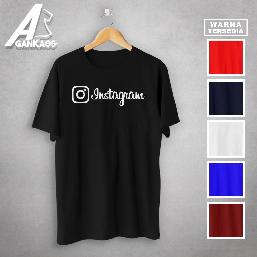 Kaos Keren Instagram Tshirt Combed 30S Kualitas Distro Termurah