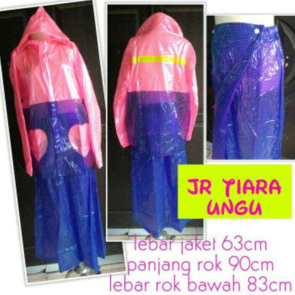 jas hujan muslimah stelan jaket rok polkadot tiara di lapak Jas Hujan Sepatu Bagus jashujanbagus