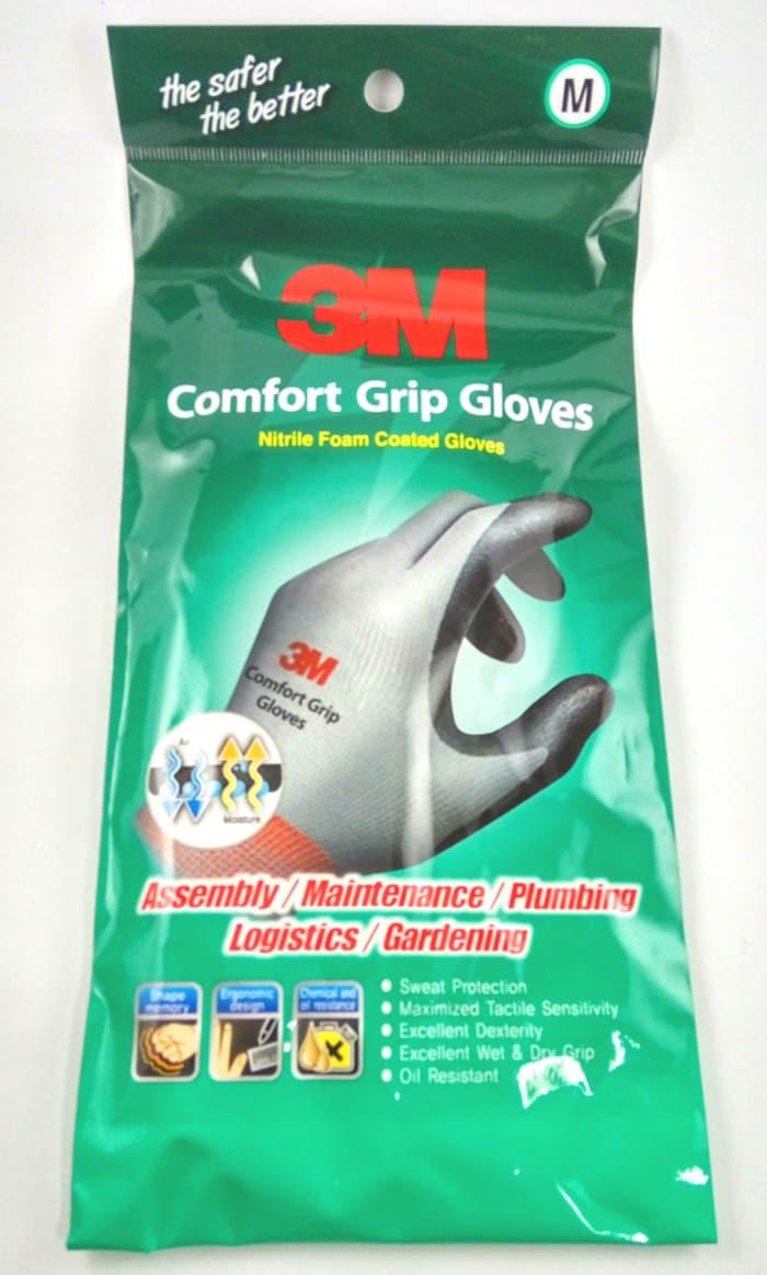 Comfort Grip Gloves / Sarung Tangan 3M size M