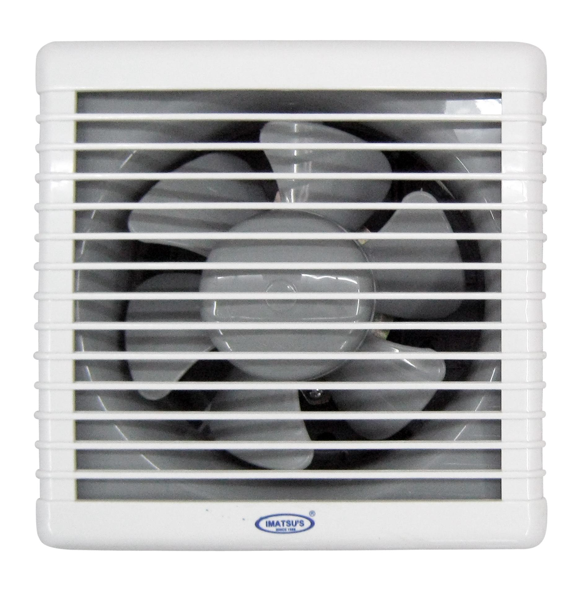 Exhaust Fan Imatsu APB15DK With Ball Bearing & LED 6 Inch Rumah Toilet Dapur Udara Hisap Angin Nyaman Aman Sejuk Dingin Ventilasi Plafon Eksos
