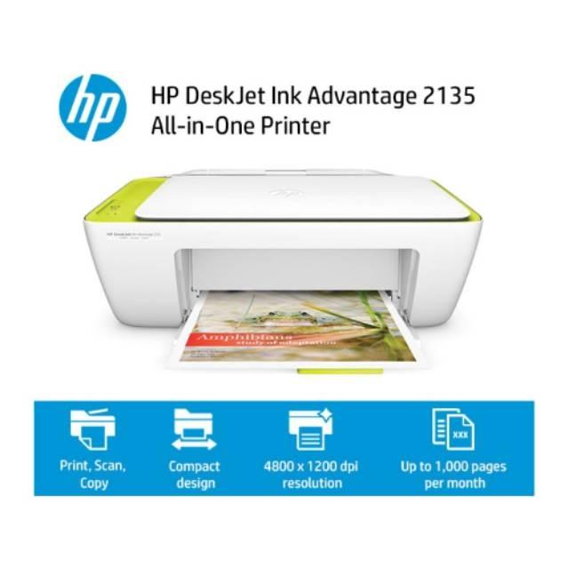 HP Printer 2135 Deskjet Ink Advantage All in One