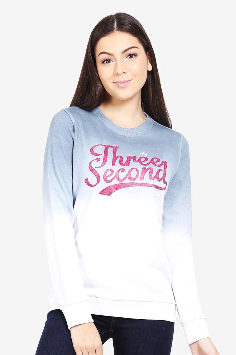 3 Second Ladies Jacket Grey Fashion Pakaian Jaket & Mantel Wanita Jaket Bomber Wanita