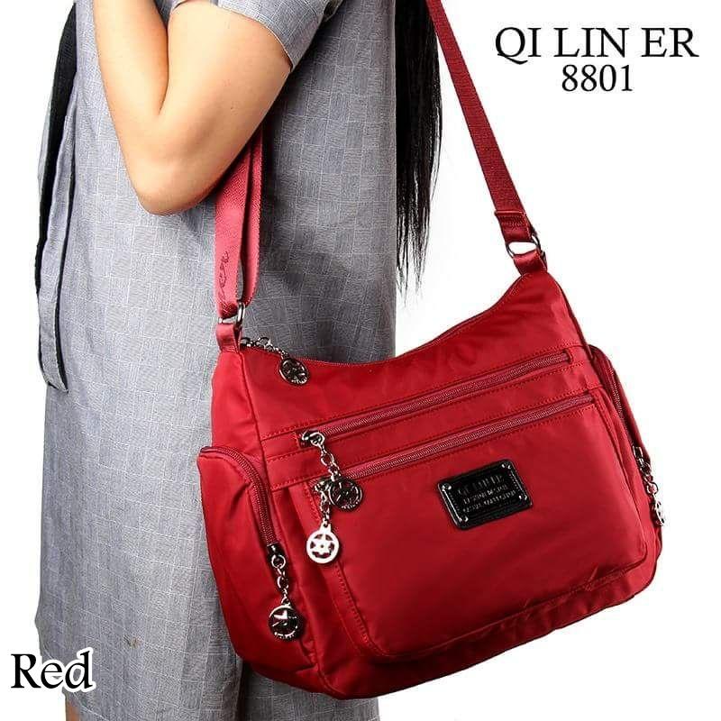 Selempang Qi Lin Er 8801 Fashion Tas Wanita Tas Import Tas Cewek Bag Import Ransel Branded Kualitas Premium
