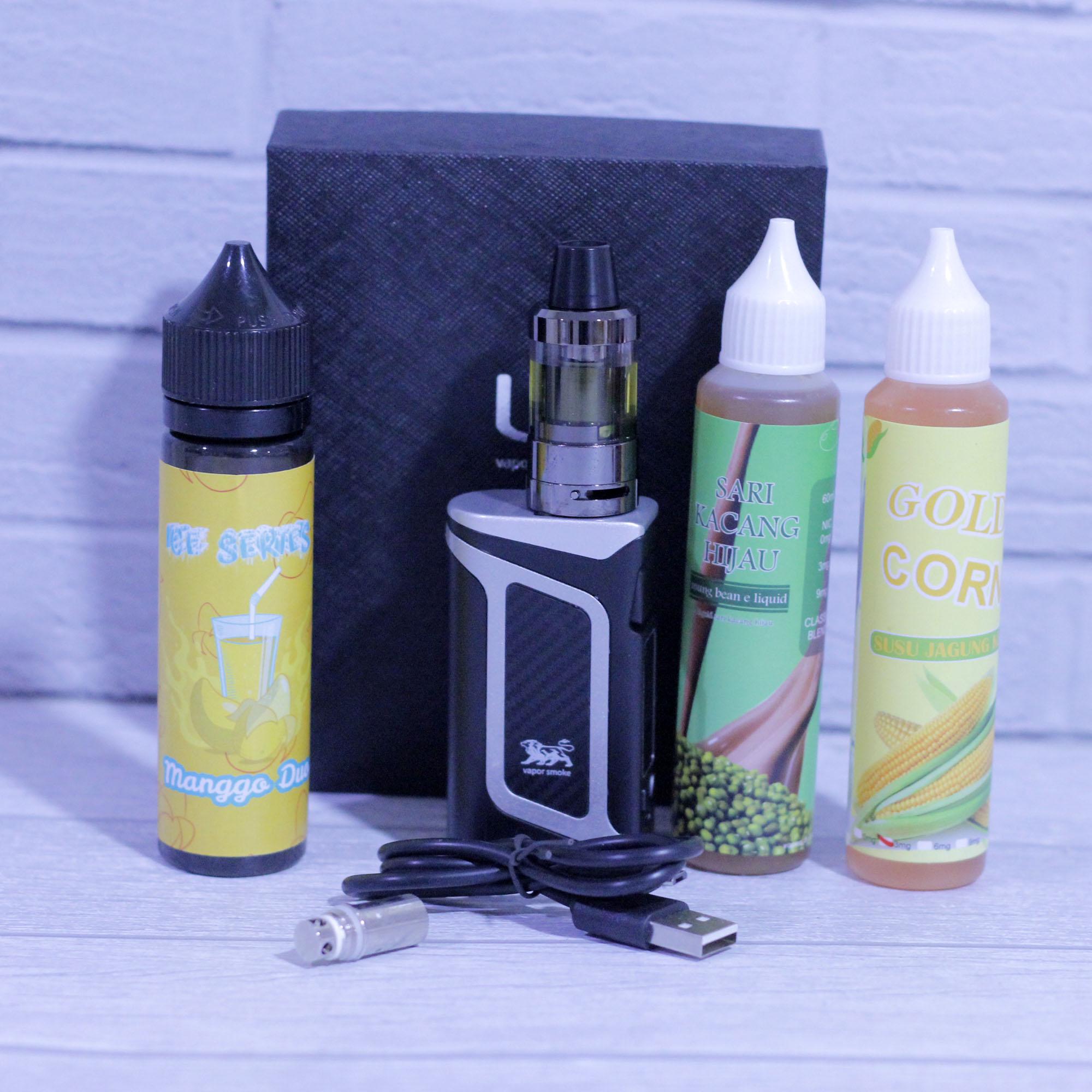 PAKET NGEBUL Authentic CoilGear Vapor Smoke 80w 2200mAh Vape Vapor Kebul Rokok Elektrik PAKET NGEBUL Authentic CoilGear Vapor Smoke 80w 2200mAh Vape Vapor Kebul Rokok Elektrik