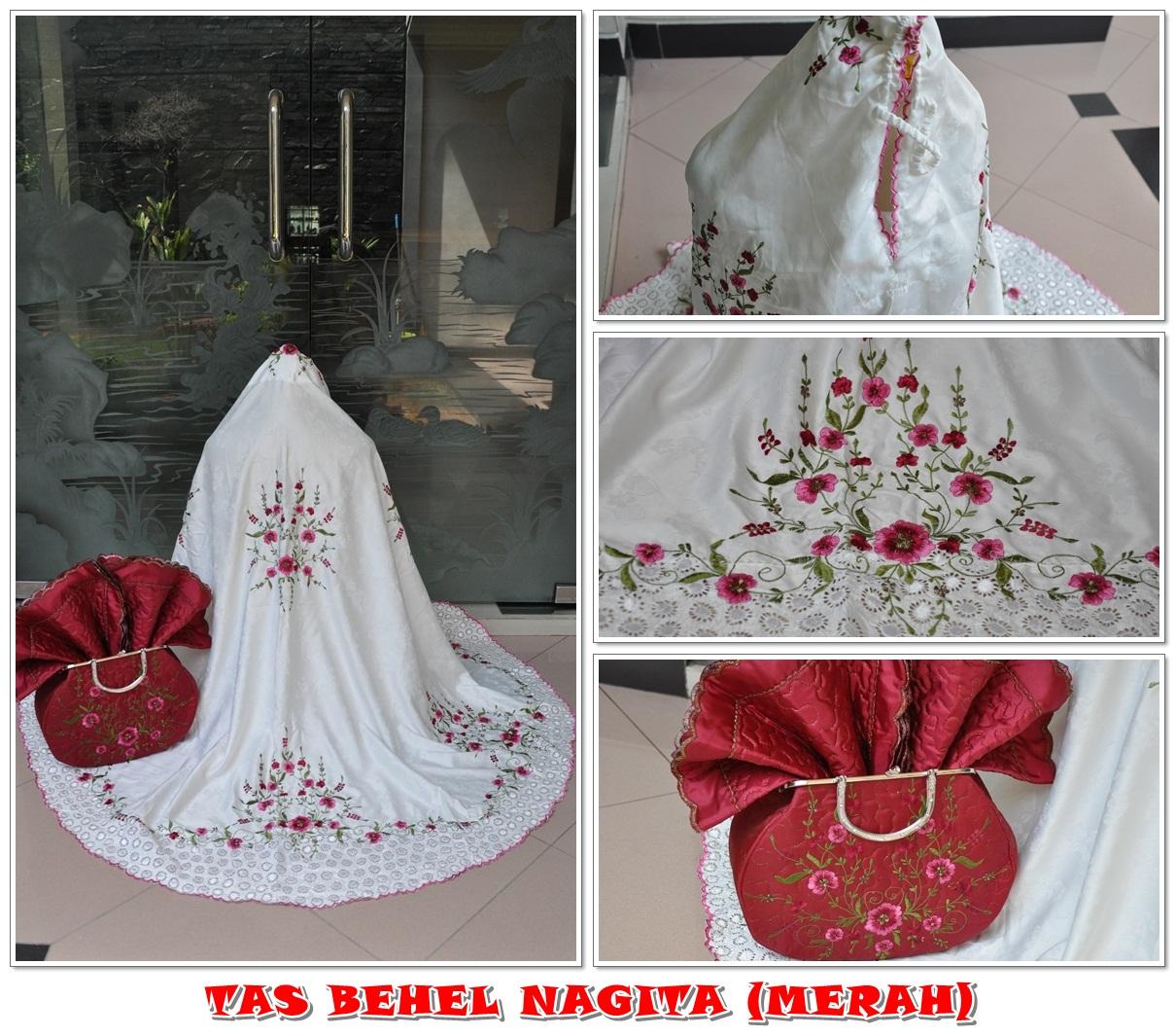 MUKENA TAS BEHEL NAGITA (MERAH)