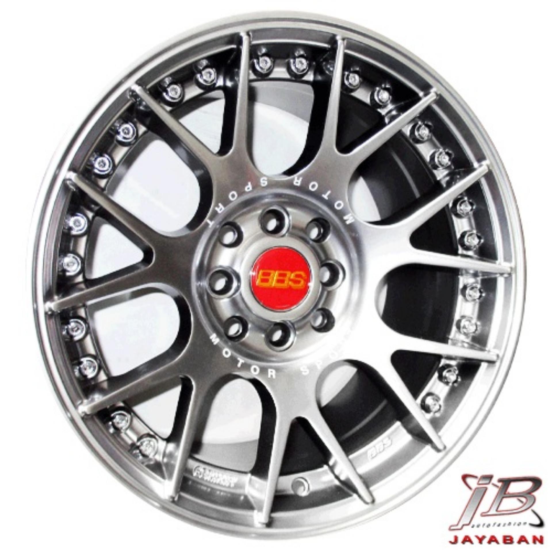 Velg racing ring 15 inch rep. BBS CHR Lebar Belang PCD 4x100 / 4x114.3 /H8