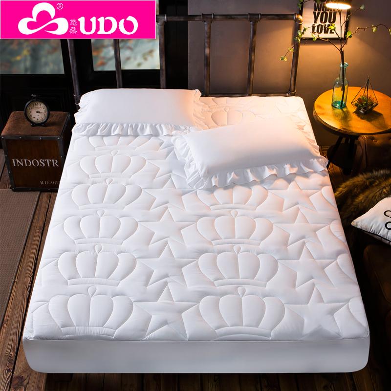 Sprei satu buah Lebih tebal berlapis kapas Simmons Casing Sarung kasur sprei Anti Selip sprei ranjang 1.5 meter 1.8 m Ranjang 1.2