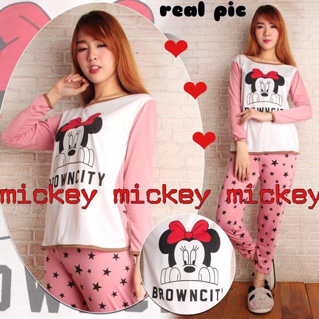 DAMAI FASHION JAKARTA - baju tidur wanita BROWNCITY - baju murah konveksi tanah abang
