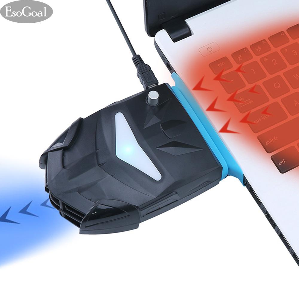 JvGood Pendingin Laptop Laptop Fan Cooler Vacuum Cooling Fan USB Powered Cool Fan untuk Laptop Notebook Macbook Komputer