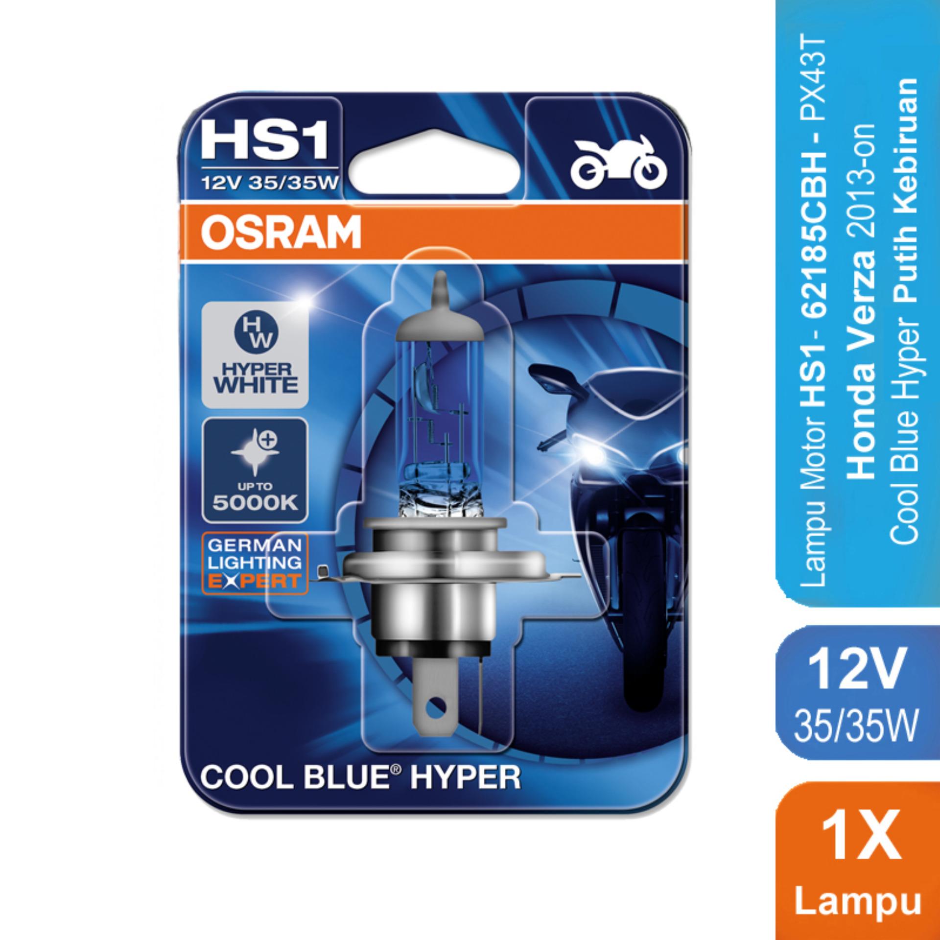 Osram Lampu Motor Honda Verza 2013-on - HS1 62185CBH 12V 35/35 - Cool Blue Hyper