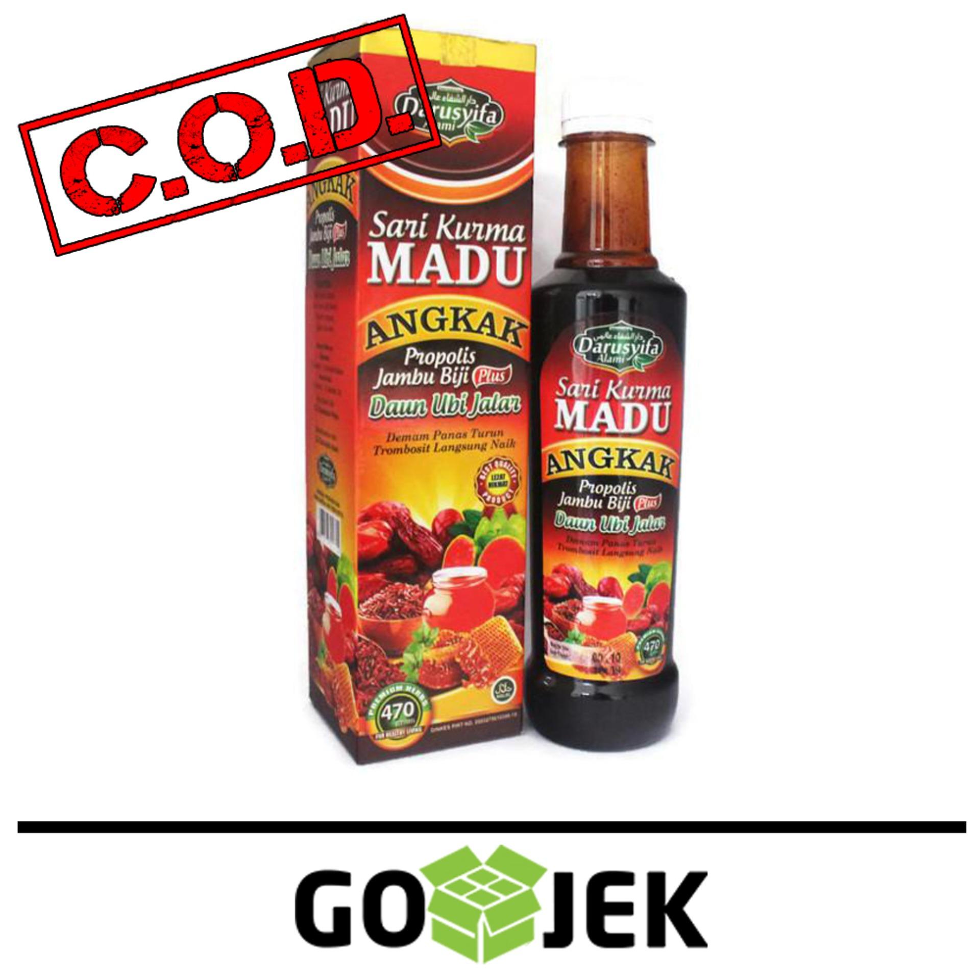 SARI KURMA MADU ANGKAK DARUSYIFA Plus Propolis Jambu Biji Daun Ubi Jalar - 470gr