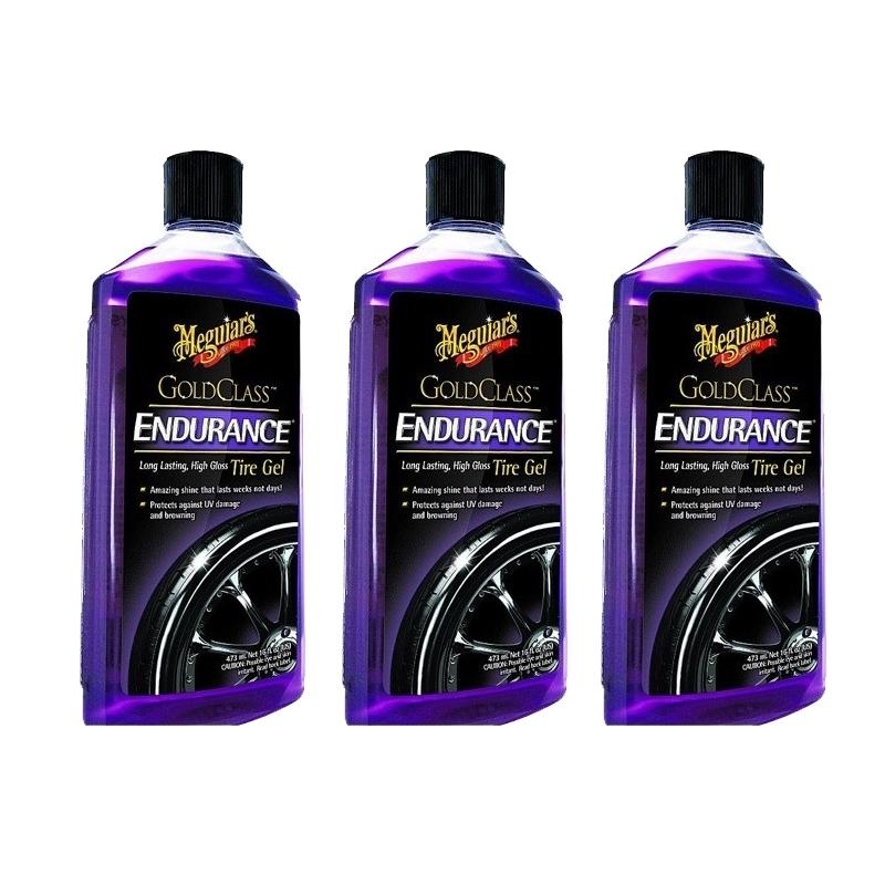 Meguiars Endurance High Gloss Tire Gel G7516 - 3 Botol - Semir Ban Mobil