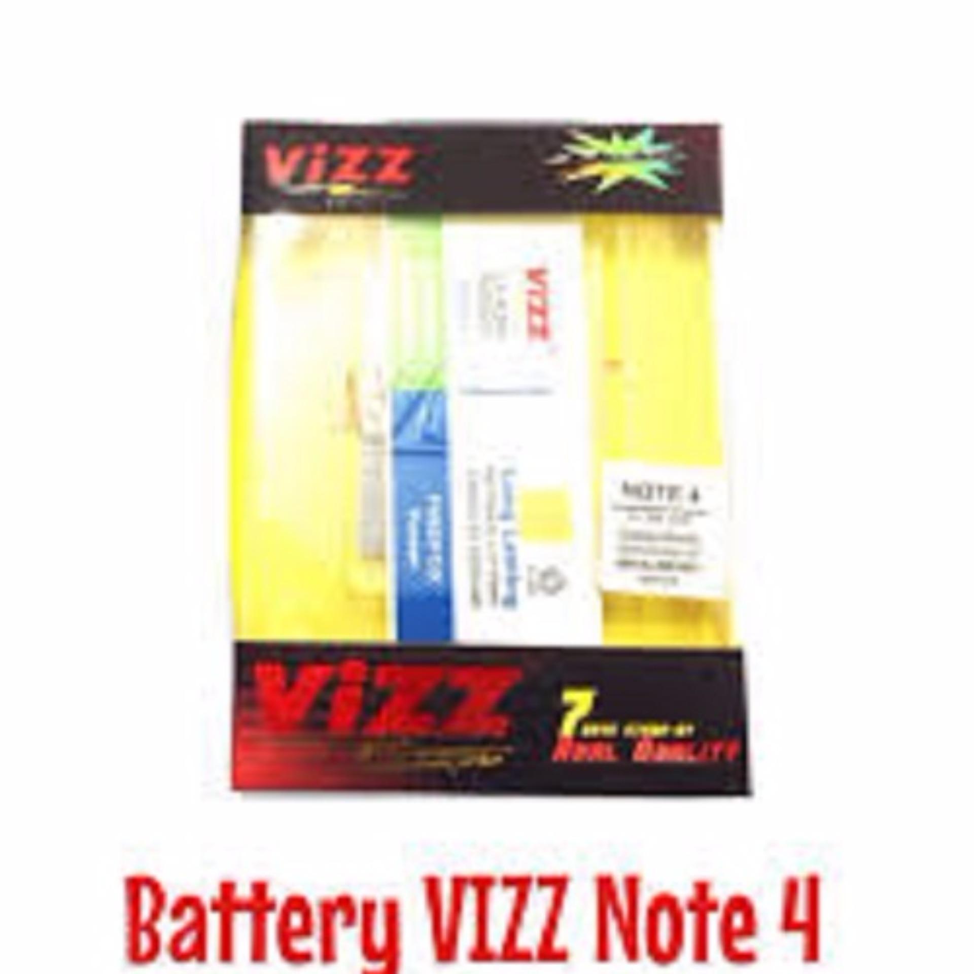 Vizz Battery Batt Baterai Double Power Vizz Samsung Note 4 China Replika Supercopy