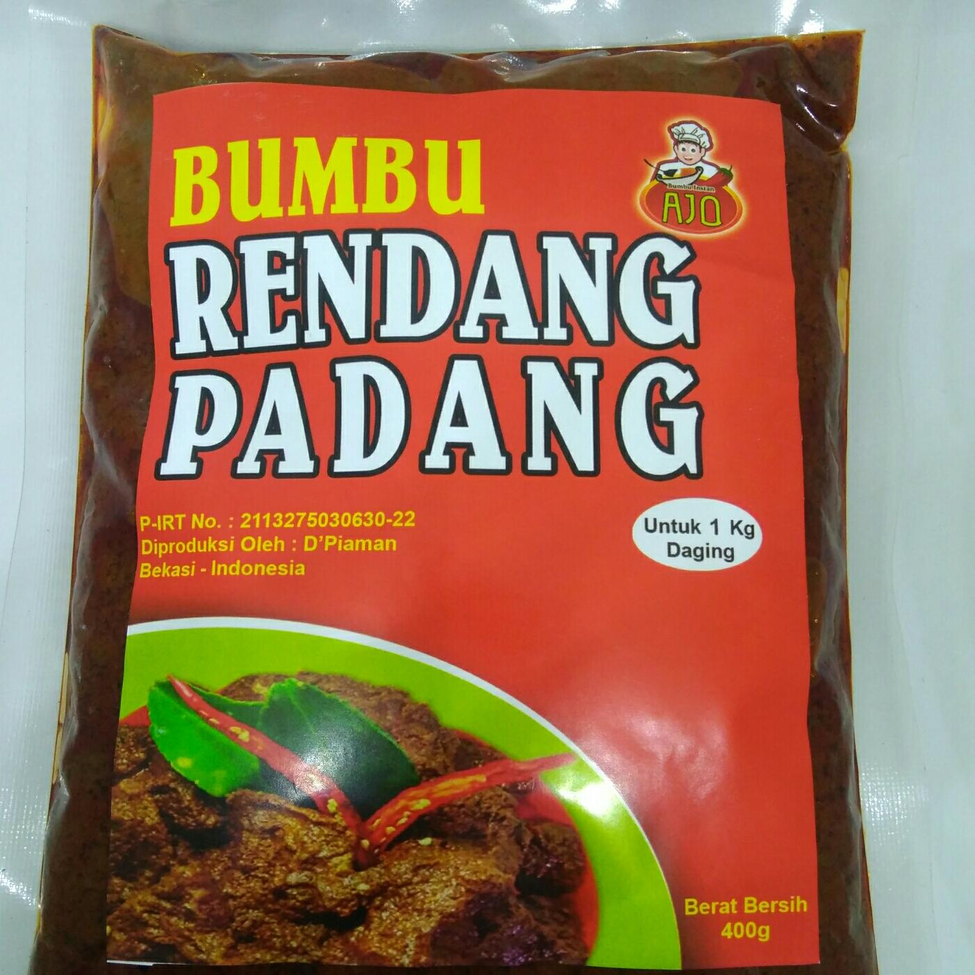 Bumbu Rendang Padang Instan AJO