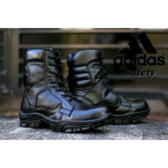 Sepatu Boots Adidas Kuli Safety Kerja Lapangan Outdoor Traking Gunung Pria Murah