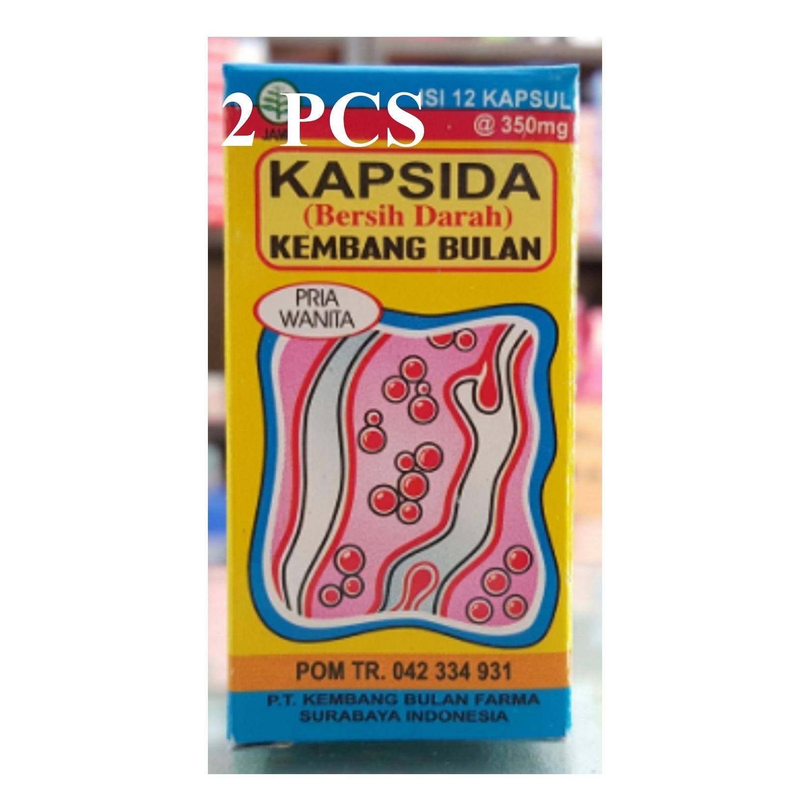 Kapsida Bersih Darah Kembang Bulan - 2 Pcs - Isi 12 Kapsul