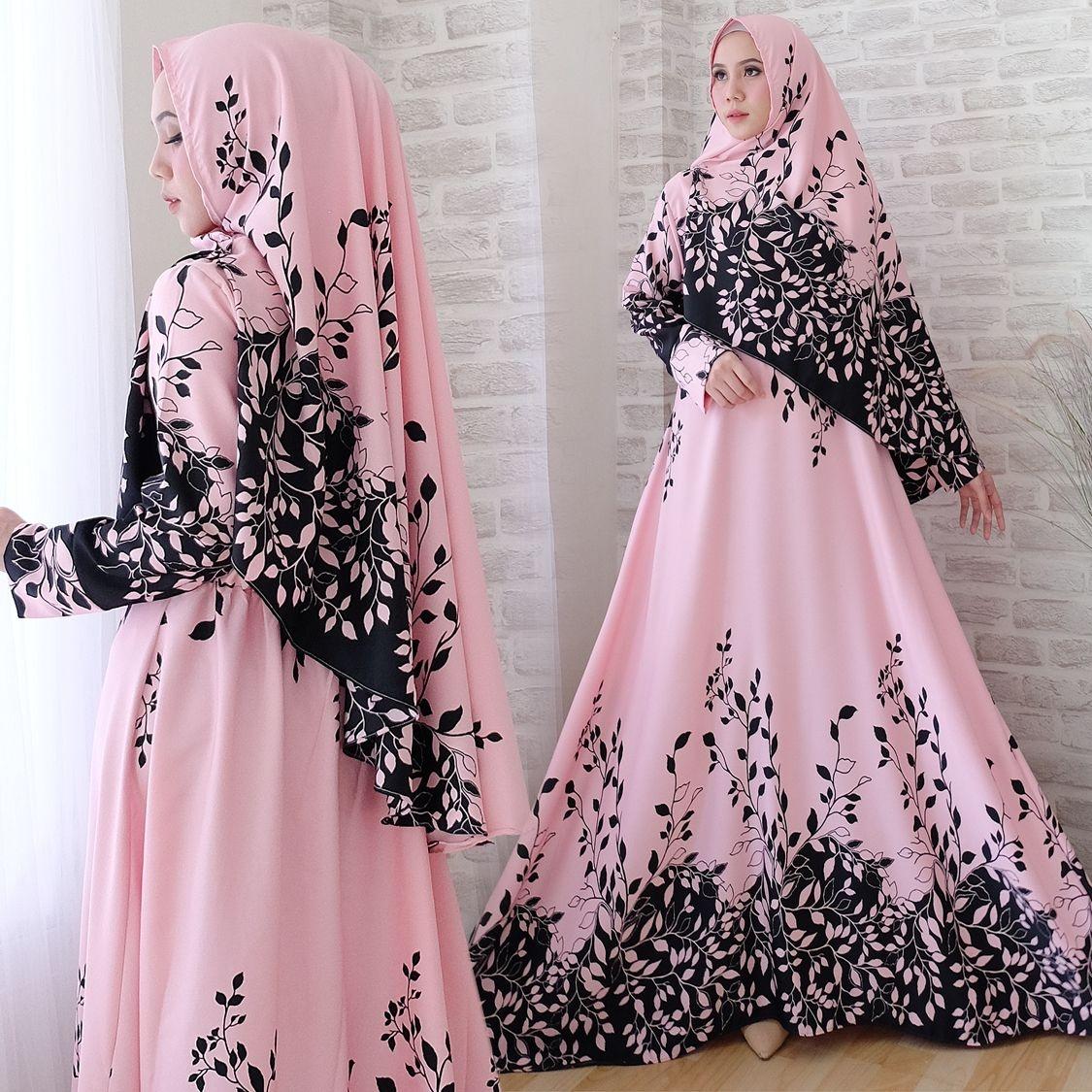 Jilbab Yang Cocok Untuk Gamis Warna Dusty Pink