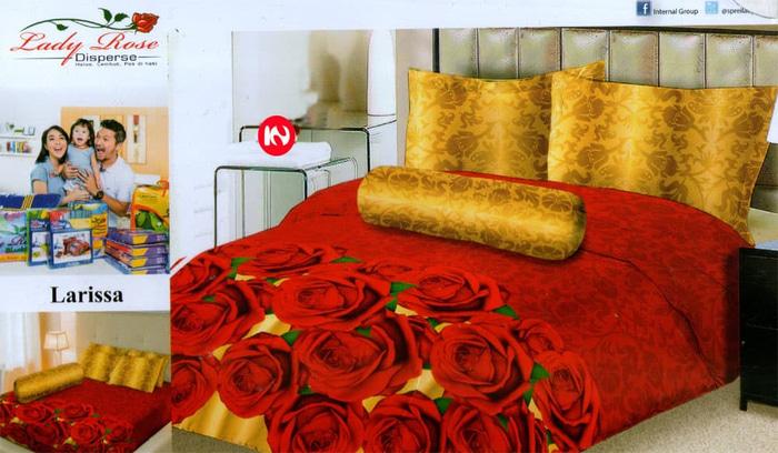 Sprei Lady Rose 180x200 Rumbai - Larissa