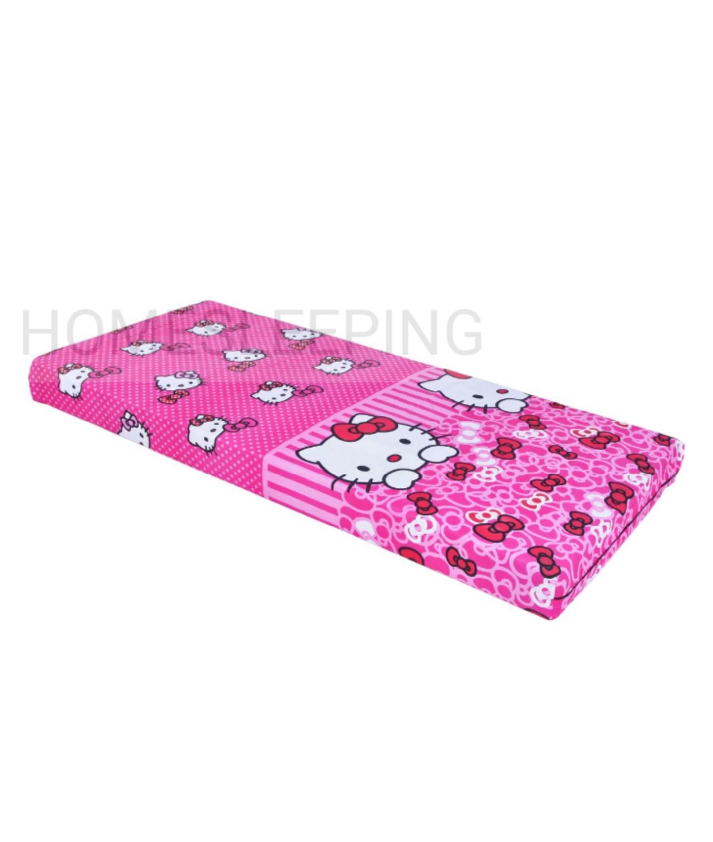 Sarung kasur busa resleting 90x200x15 HK PINK