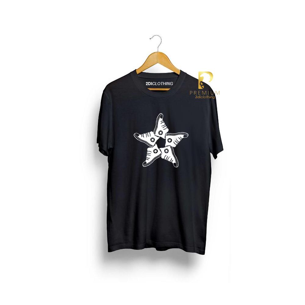 Kaos Distro Sneaker Converse Star