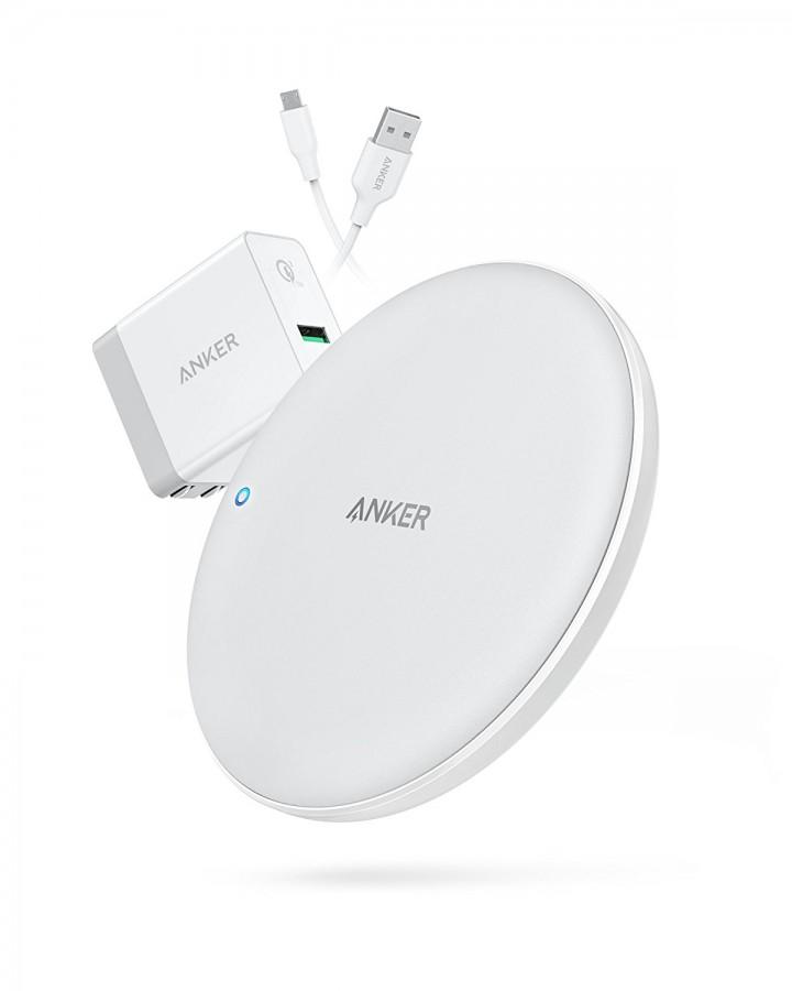 ANKER B2514121 PowerWave 7.5W PAD Bundling 3 in 1 Wireless Charger