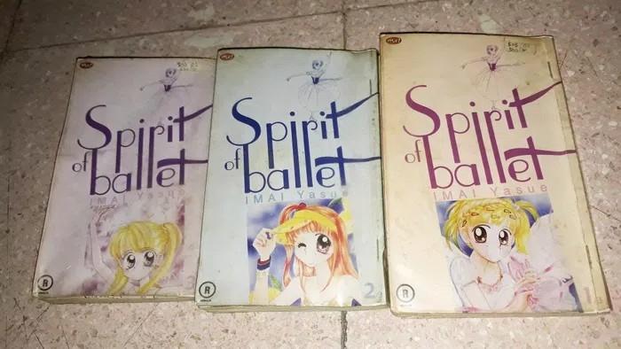 Buku komik manga jepang spirit balet 3 buku kode 168