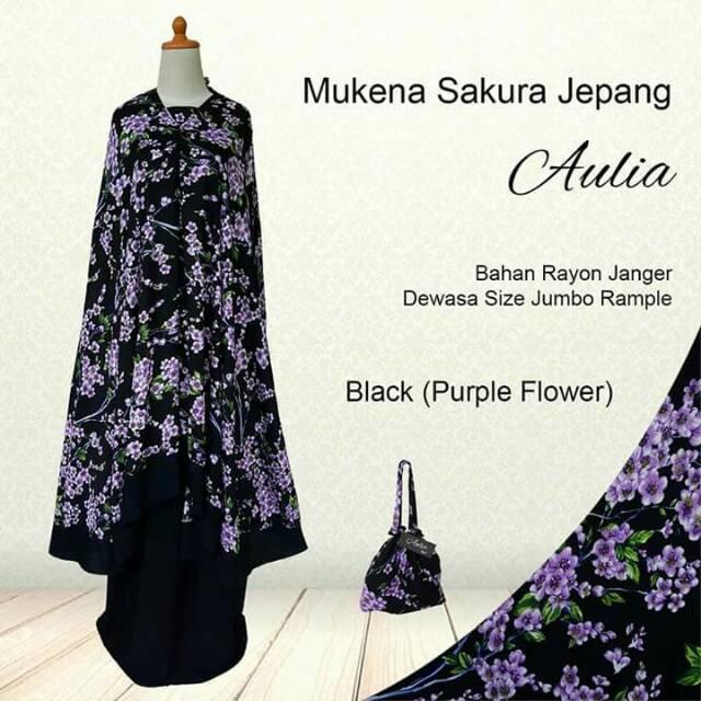 Mukena bali bahan rayon adem lembut nyaman di pakai ()