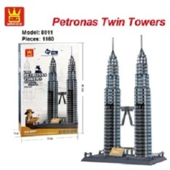 BEST SELLER!!! Block Wange The Petronas Towers of Kuala Lumpur Malaysia - FtjaKy