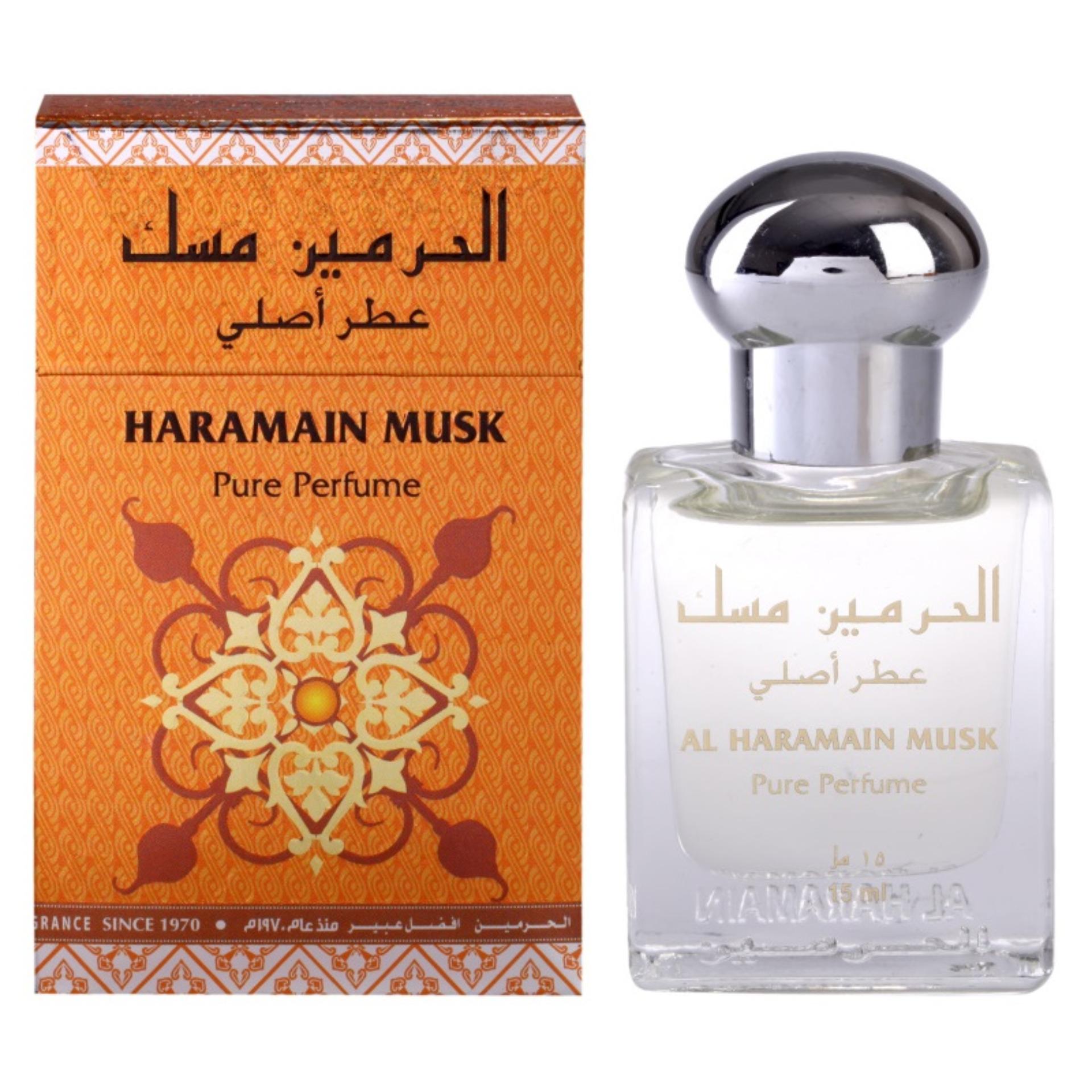 Parfum AL HARAMAIN MUSK Perfume 100% Original Impor Arab Non Alkohol 15ml Parfume Minyak Wangi Parfum ALHARAMAIN HARAMAIN AL HAROMAIN ALHAROMAIN HAROMAIN