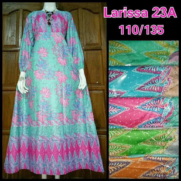 Promo Hari Ini Daster Panjang Gamis Rayon Larissa 23A Khusus