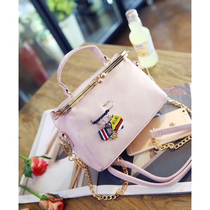 best seller- tas handbag tote bag vintage wanita feminim import gosh hush puppies/ tas selempang gosh / tas import branded / tas gosh original