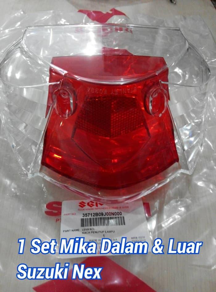 PROMO MIKA(LAMPU) BELAKANG SUZUKI NEX (1 SET LUAR DALAM) TERBARU