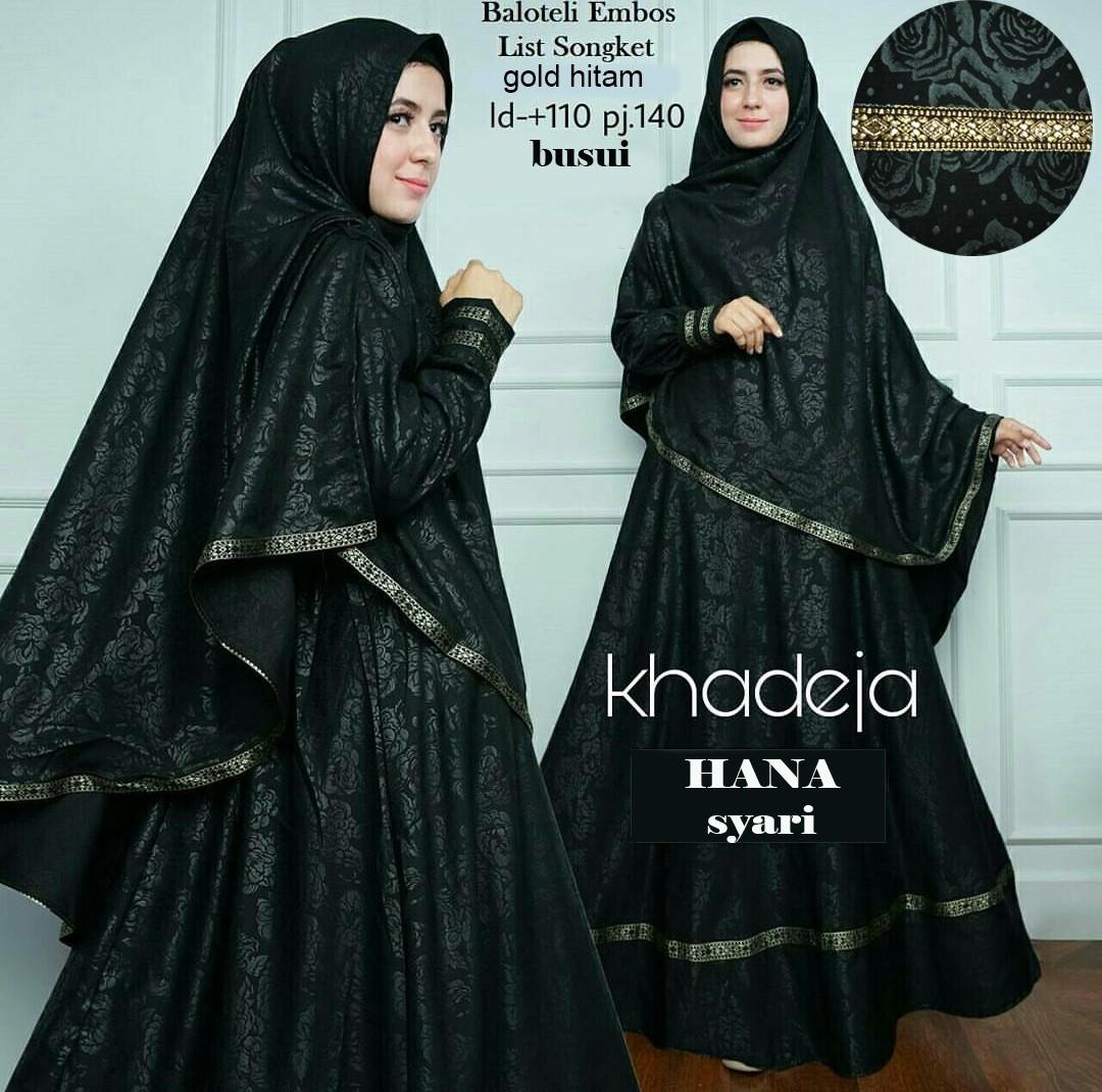 Grand LMS Maxi Dress Gamis Syarii Hanna Bahan Full Balotelly Premium Motif Embos + List Songket / Dress Muslimah / Hijab Muslim / Gamis Syari / Baju Muslim / Fashion Muslim / Dress Muslim / Fashion Maxi / Setelan Muslim / Atasan Muslimah / Gamis Busui