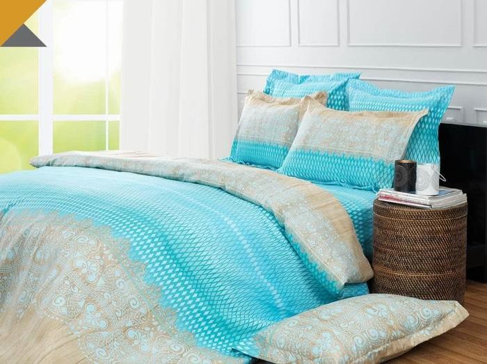 PROMO PALING MURAH Bedcover Kendra Modern 120 - Izora TERLARIS