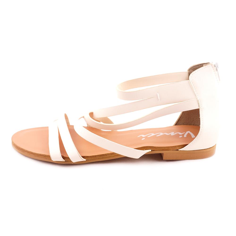 ZWV 31087 Simple White Sandal Vincci Original