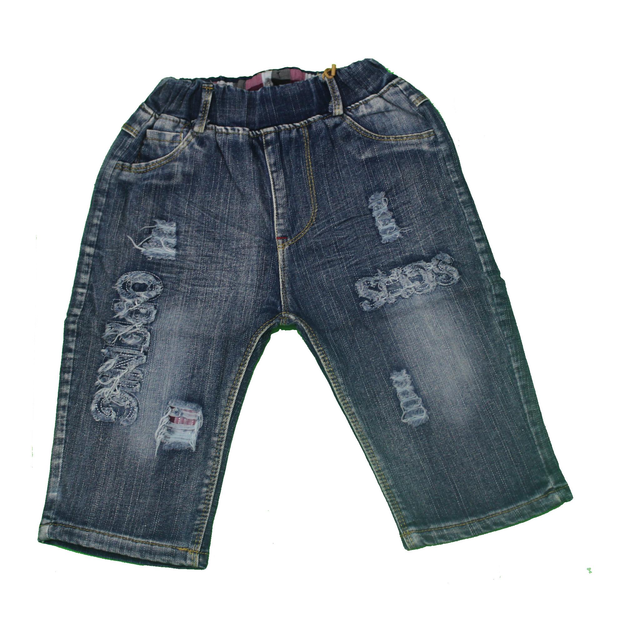 1-5 thn - Echo Kids - Celana Pendek Jeans Impor Anak Laki Cowo No. 118051