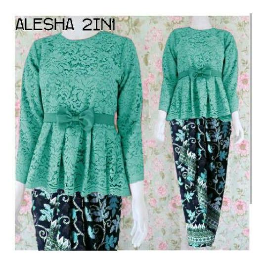 Honeyclothing Setelan Wanita Aliska / Setelan Kutubaru / Setelan Batik / Setelan Kebaya / Fashion Wanita