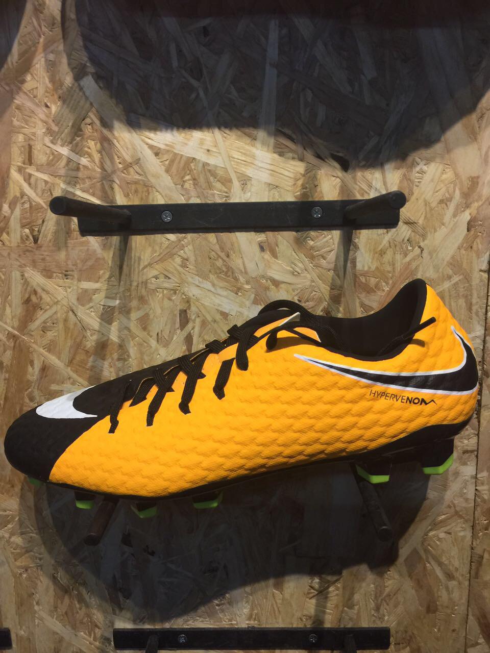 Sepatu bola nike original Hypervenom phelon 3 FG black orange