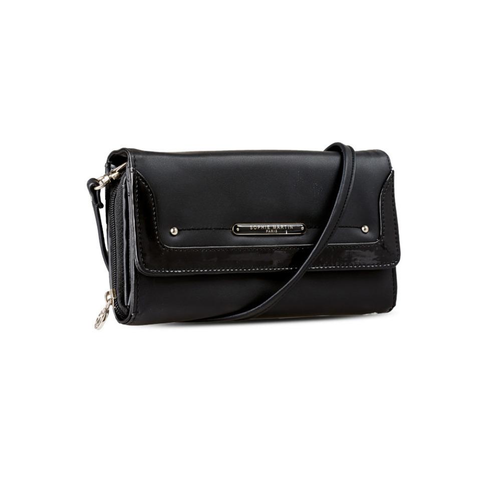 Dompet terbaru wanita warna hitam bisa selempang bagus murah dan berkualitas othain wallet dsm1821 dari sophie paris