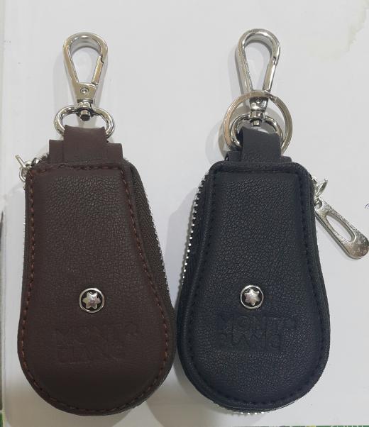 gantungan dompet stnk kunci motor mobil resleting merk mont blanc