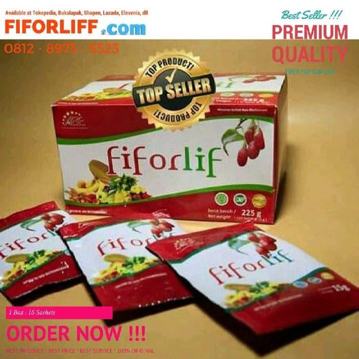 Best Seller!! Suplemen Herbal Fiforlif Obat Detox Toxin Bab Lancar Diet Sehat Alami - ready stock