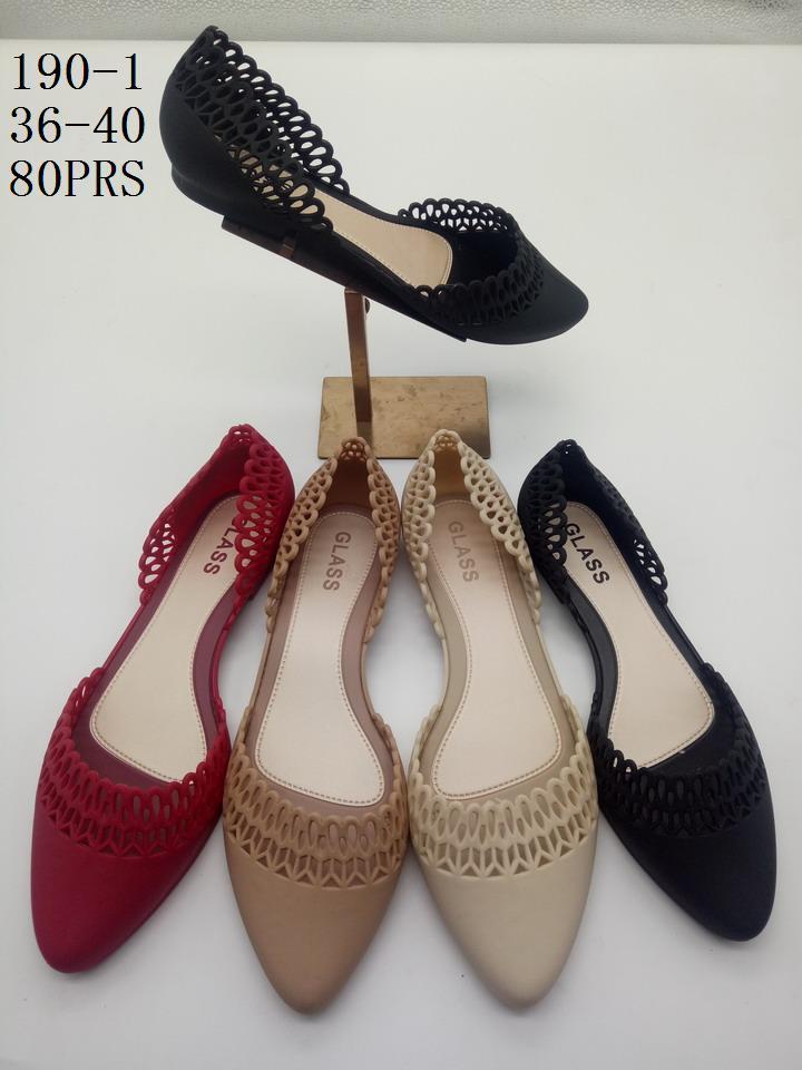 Sandal Jelly Wanita - Jelly Shoes - Sepatu Jelly Wanita Lancip 190-1 Muraahh - Promooo!!!