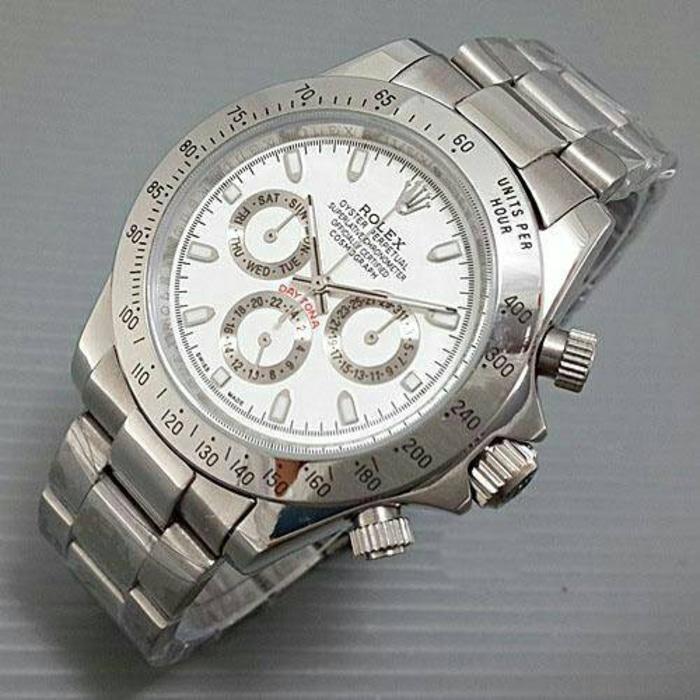 Jam Tangan Pria / Cowok Rolex Daytona Rantai Automatic