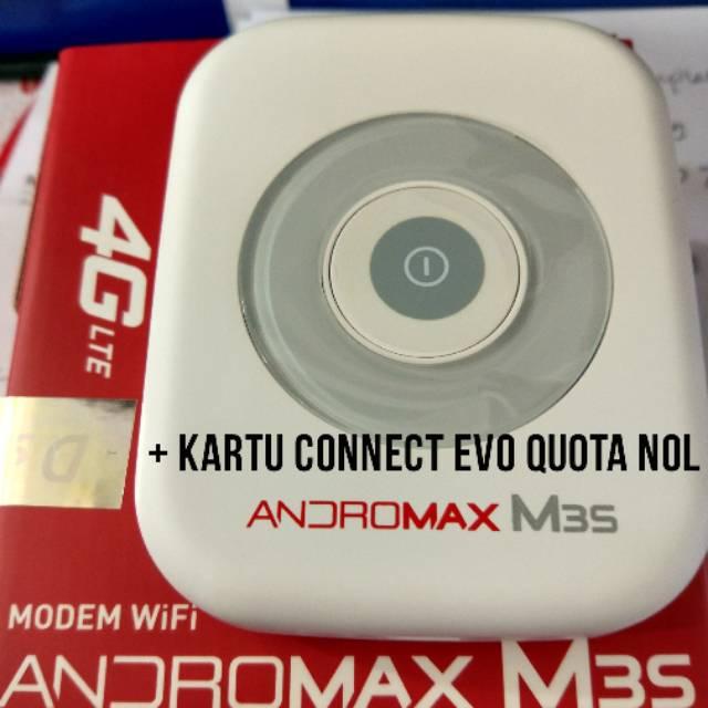 mifi modem smartfren andromax M3S plus kartu quota nol Variasi Tidak Ada