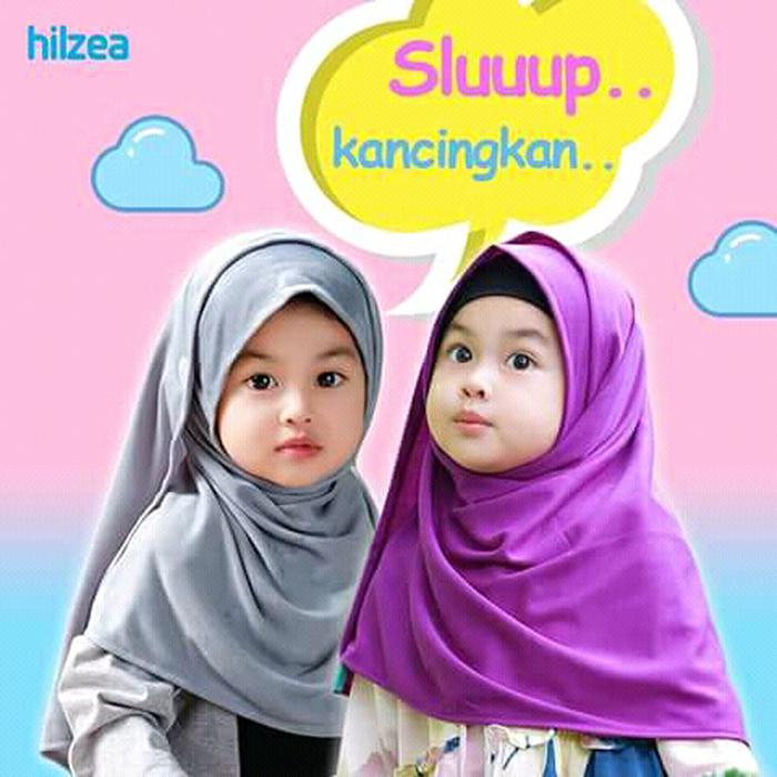 Jual Jilbab anak Balita/ Jilbab bayi instan/ Pasmina instan anak Gadiza Low Price!