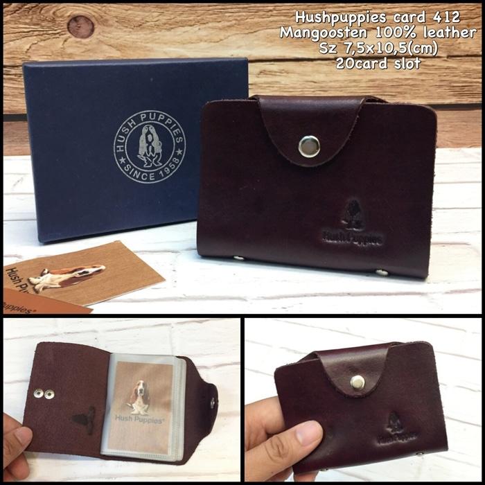 Harga Diskon!! Dompet Hush Puppies 412 Premium Dompet Kartu Dompet Murah Dompet Kulit - ready stock