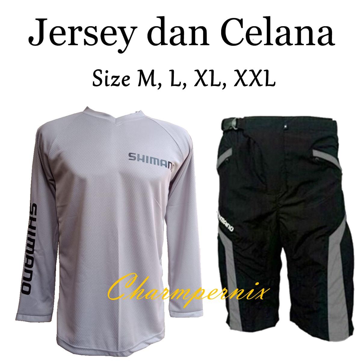 Obral Jersey sepeda Downhill plus Celana Sepeda