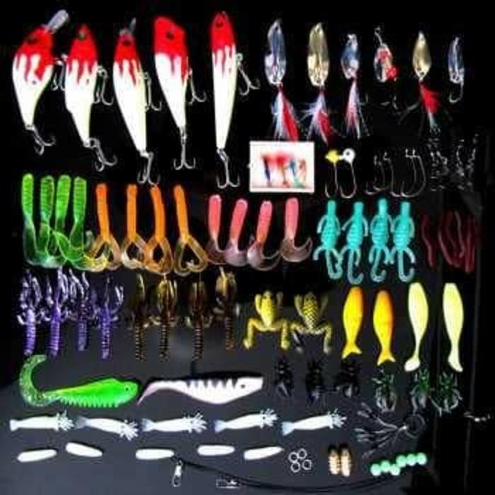 HARGA DISKON!!! Umpan Pancing Set 100 pcs - PbFzx1