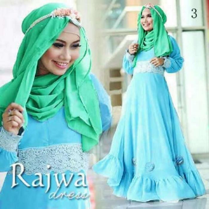 Tanah Abang Fashion terbaru termurah dan terlaris Gamis Muslim Rajwa Aer